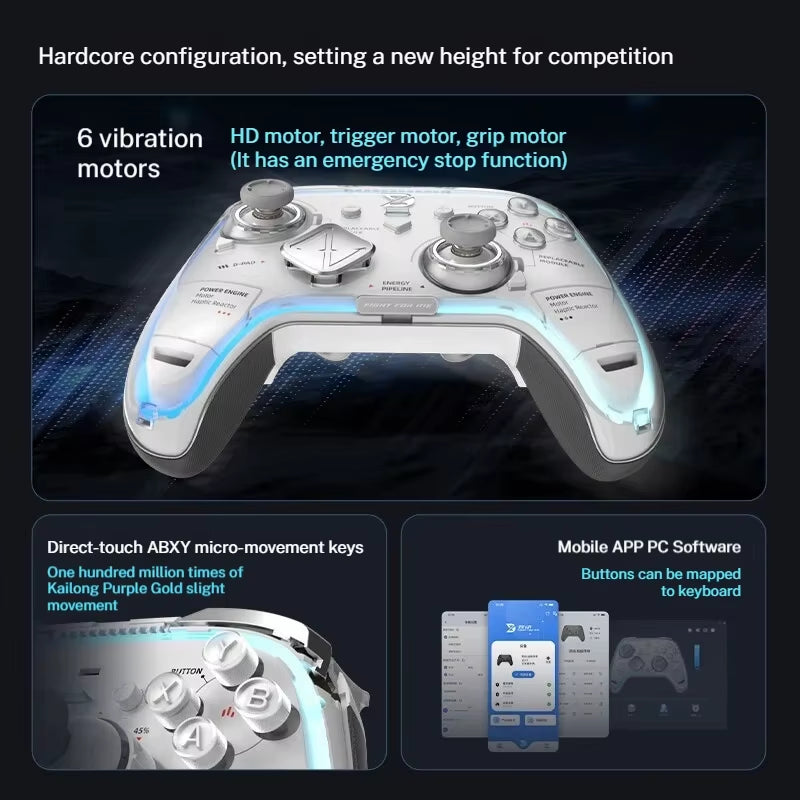 Zd Ultimate Legend Game Controller Elite Modular Sensory Rgb Switch Phone Bluetooth Controller Ns Tablet Steam Xbox Gifts Zd