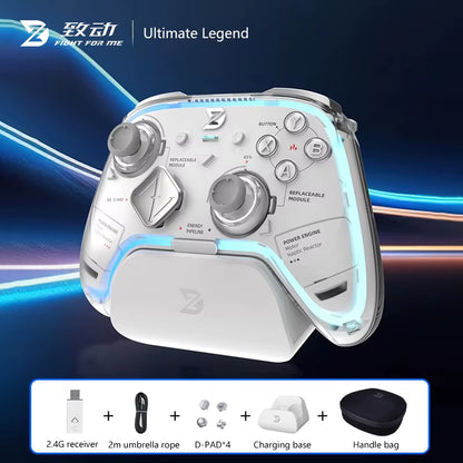 Zd Ultimate Legend Game Controller Elite Modular Sensory Rgb Switch Phone Bluetooth Controller Ns Tablet Steam Xbox Gifts Zd