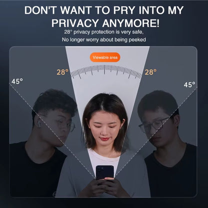 2PCS Full Cover anti Spy Screen Protector for Iphone 11 12 13 14 15 16 17 PRO MAX 6 7 8 plus XS X XR Tempered Glass Privacy