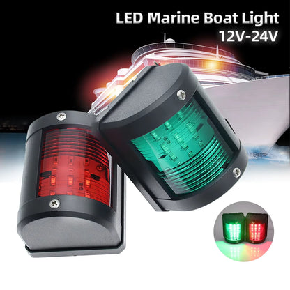 IP66 Waterproof LED Navigation Signal Light Marine Boat Yacht Accessories Marine Navigation Signal Lights 12V/24V