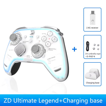 Zd Ultimate Legend Game Controller Elite Modular Sensory Rgb Switch Phone Bluetooth Controller Ns Tablet Steam Xbox Gifts Zd
